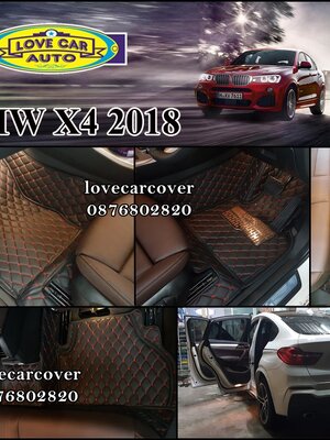 ขายพรมปูพื้นรถยนต์เข้ารูป bmw x4