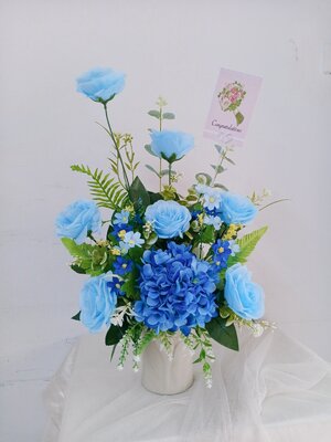 แจกันดอกไม้ประดิษฐ์ (มีสินค้าพร้อมจำหน่าย)