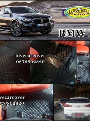 พรมปูพื้นรถยนต์ พรม6d ปูพื้นรถ bmw x2 ราคา