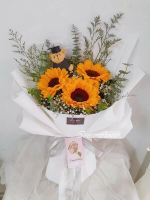 ช่อดอกทานตะวัน