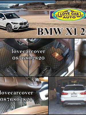 พรมปูพื้นรถยนต์6D bmw x1