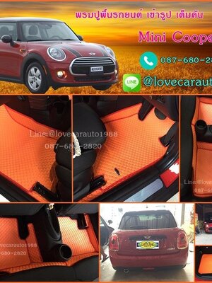 ผ้าปูรถยนต์ Mini Cooper F55