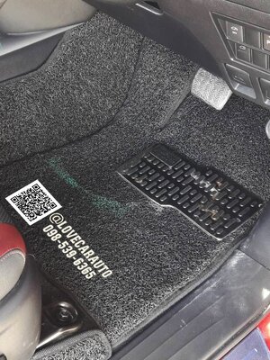 พรมดักฝุ่นรถยนต์ Toyota Fortuner Legender โตโยต้า ฟอร์จูนเนอร์ ลีเจนเดอร์ 2022