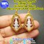 ท้าวเวสสุวรรณ วัดจุฬามณี เนื้อเงินลงยาสีแดง รุ่นซื้อที่ดินวัด พิมพ์เล็ก เลี่ยมกรอบทองคำแท้ 18K