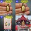 ท้าวเวสสุวรรณ วัดจุฬามณี พิมพ์ปรกใบมะขามจิ๋ว เนื้อชนวนชุบกะไหล่ทอง พ่นทราย ปี 68 เลี่ยมกันน้ำ