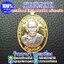หลวงพ่อพัฒน์ เจริญพร2 สร้างโรงพยาบาล พิมพ์ครึ่งองค์ เนื้อทองเหลือง หน้ากากเงิน (เงินแท้) ปี 2564