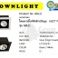 โคมดาวไลท์ฝังฝ้าปรับมุม 1×E27 รุ่น GDL11