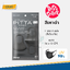 PITTA MASK ผ้าปิดปาก สีเทาดำ UV 98% **สินค้าของแท้ นำเข้าจากญี่ปุ่น**
