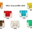 ฟิวส์รถยนต์แบบ Micro Fuse 5A ,7.5A ,10A ,15A ,20A ,25A ,30A