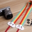 สายคล้องกล้อง11 Rainbow clouds Strap Camera