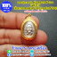 หลวงปู่ทวด วัดช้างให้ เนื้อเงิน เม็ดแตง (จิ๋ว) รุ่นสร้างพิพิธภัณฑ์ปี 58 เลี่ยมกรอบทองคำแท้18K (ทองคำแท้ 75%)