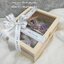 Flower Box กล่องดอกไม้แต่งโบว์แดง