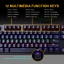 คีย์บอร์ดเกมส์ OKER รุ่น K9138 BLUE-SWITCH (BLACK)