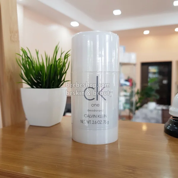 CALVIN KLEIN CK One Deodorant Stick Unisex 75g | ซีเค วัน ดีโอ