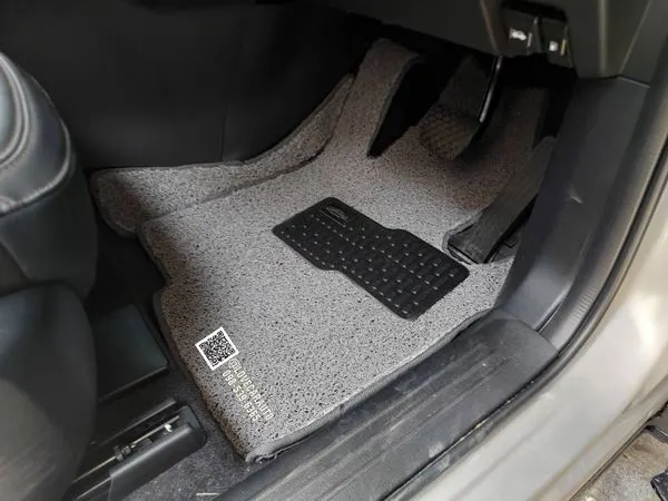 พรมปูพื้นรถยนต์ Mazda CX5 ไวนิลเทา