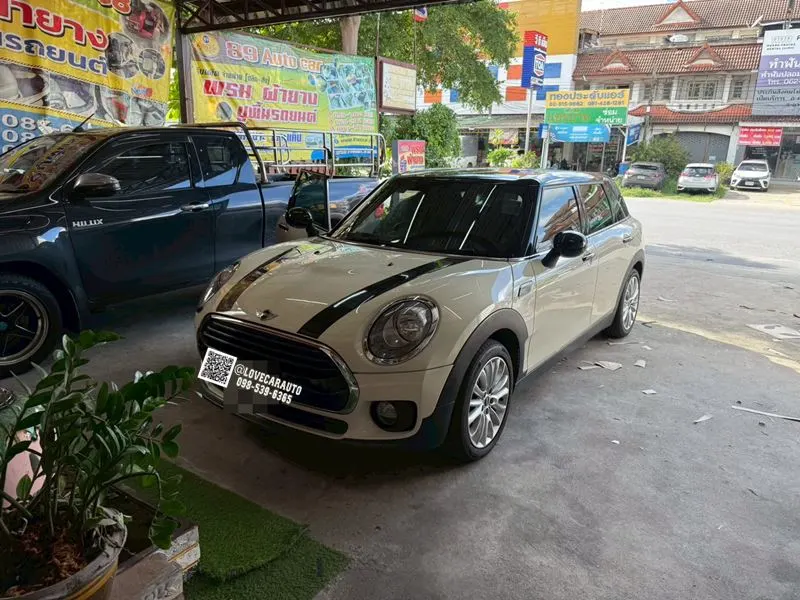 พรมปูพื้นรถยนต์ 6D Mini Clubman พรมvvip ดำด้ายทอง