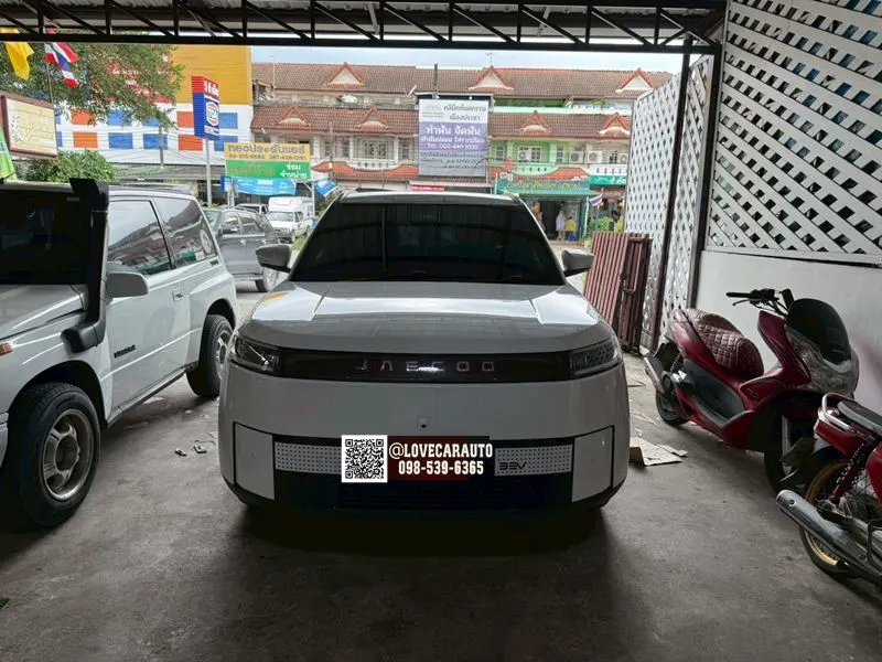 พรมรถยนต์ 6D Jaecoo 5 Ev พรม VVIPด้ายคู่สีดำด้ายเงิน