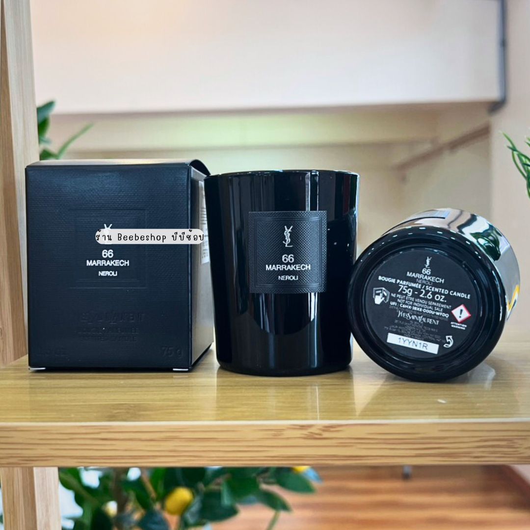 🕯️YSL 66 Marrakech Neroli Scented Candle 75g จาก Yves Saint