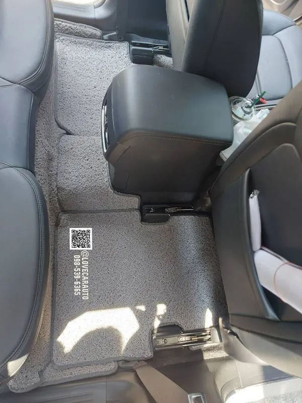 พรมปูพื้นรถยนต์ Mazda CX5 ไวนิลเทา
