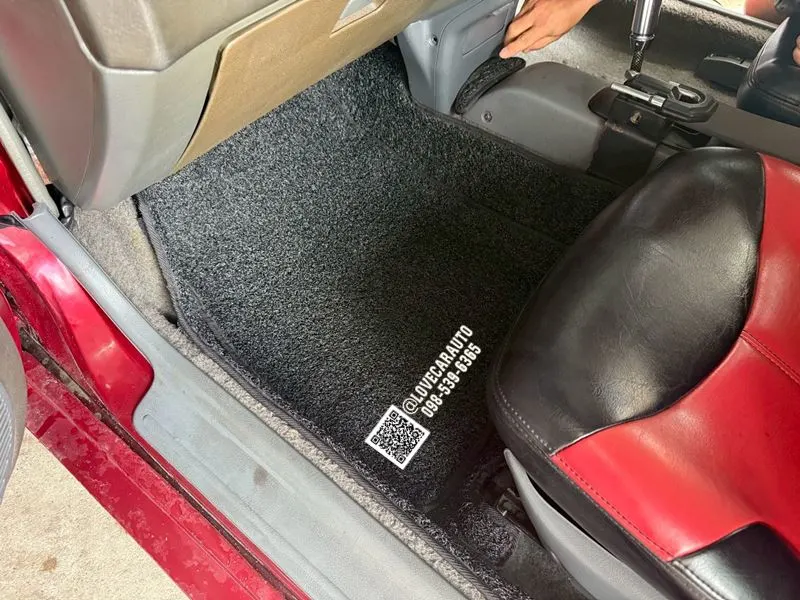 พรมปูพื้นรถยนต์ Honda Civic 3door ไวนิลดำ