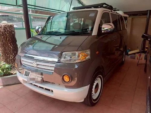 พรมปูพื้นรถยนต์ พรมกระดุม Suzuki APV