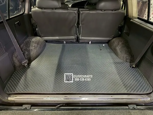 พรมปูพื้นรถยนต์ Toyota Land cruiser vx80 พรมกระดุมใหญ่สีเทา