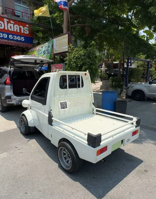พรมปูพื้นรถยนต์ daihatsu midget II รถกะป็อ กระดุมเล็กสีเทา