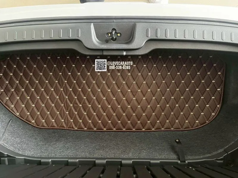 พรมปูพื้นรถยนต์ 6D Nissan Serena C27 vvip กาแฟด้ายทอง