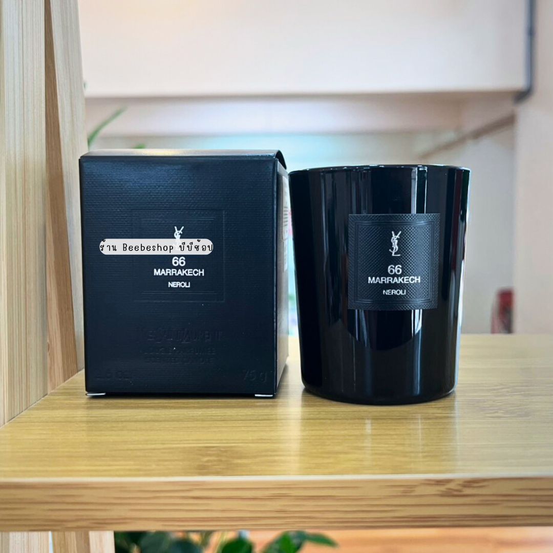 🕯️YSL 66 Marrakech Neroli Scented Candle 75g จาก Yves Saint