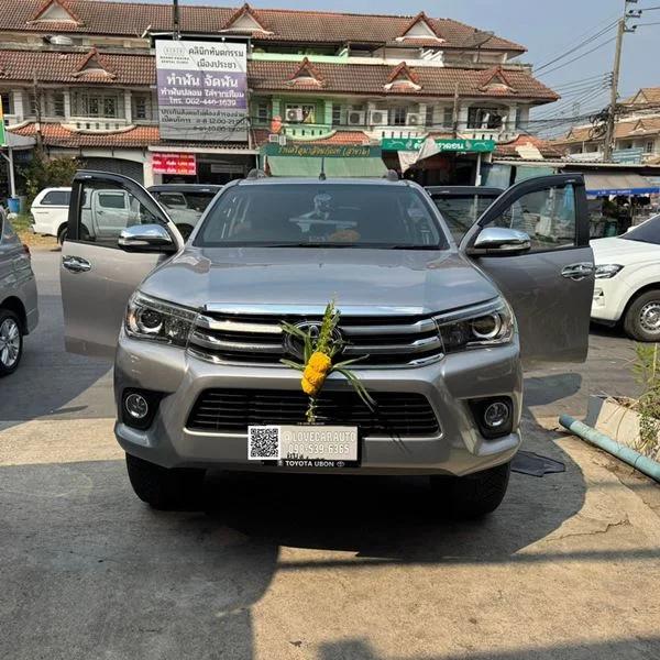 พรมปูพื้นรถยนต์ 6D Toyota revo 2018 สีแดงสด