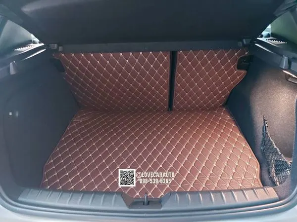 พรมปูพื้นรถยนต์ 6D Bmw 118i F20 สีกาแฟเคฟล่า